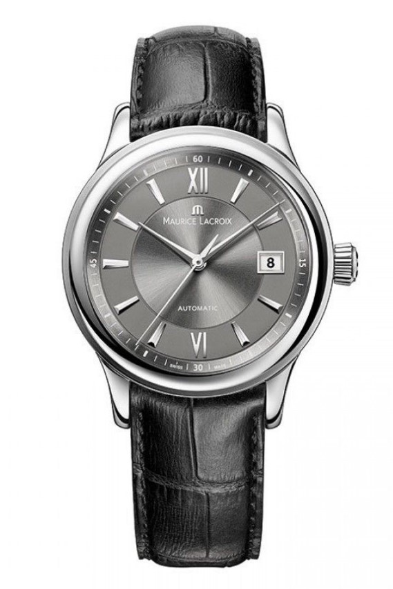 Maurice Lacroix Les Classiques Date Automatic.
Kast Diameter 38mm. Stainless Steel. Waterbestendig 3 ATM. Saffierglas. Met datum aanduiding.